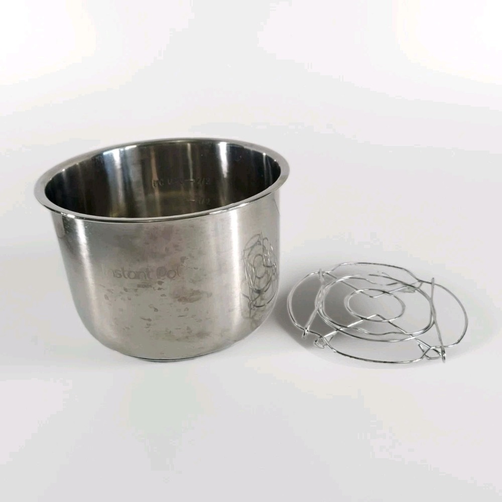 Instant Pot Duo‎ 60 v5 6-Qt Stainless Steel Inner Bowl Insert Pot w/Rack